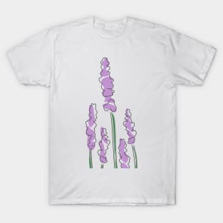 lavender flower purple T-Shirt